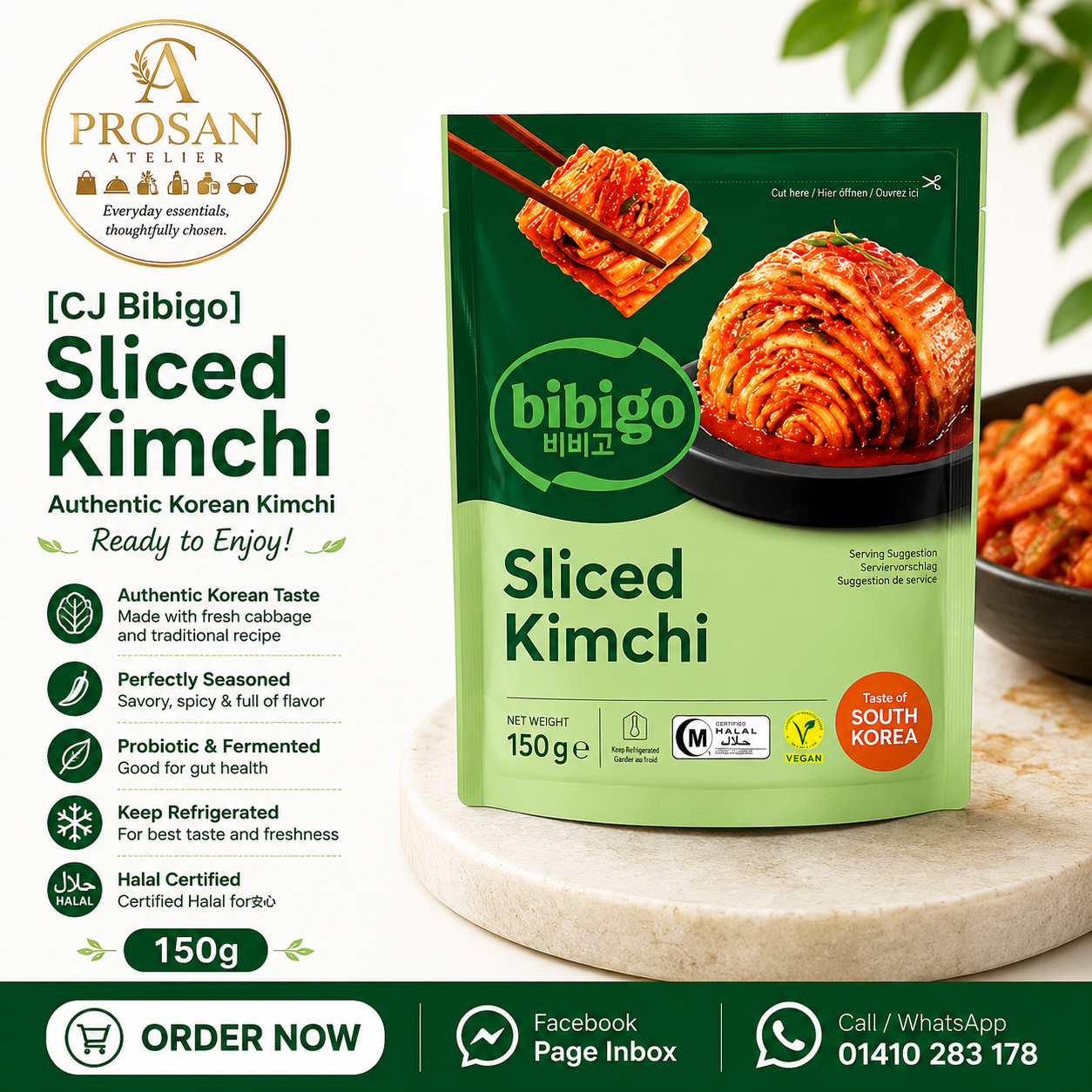 Bibigo Sliced Kimchi