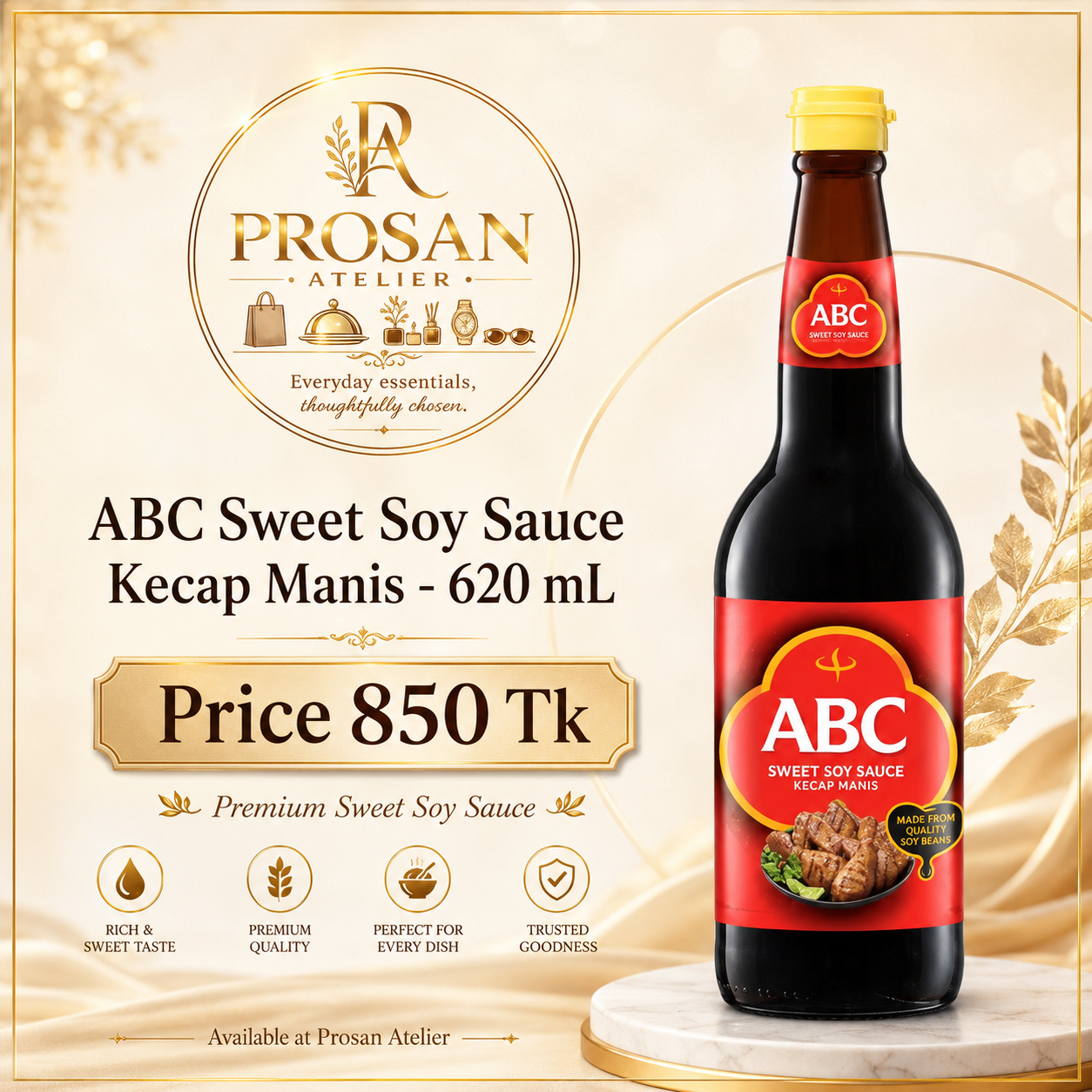 ABC Saus Manis Sweet Sauce 620ml (Halal)