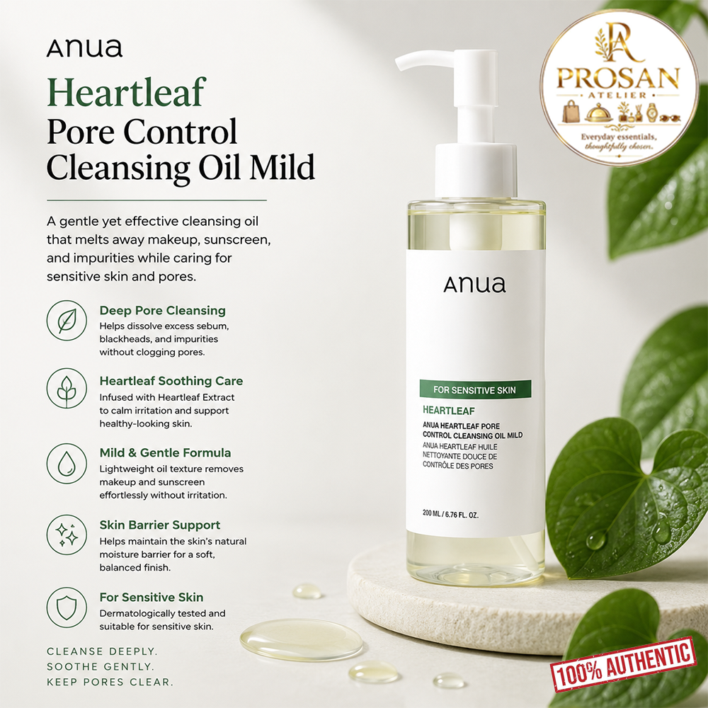 Anua Heartleaf Pore Control Cleansing Oil Mild - 200ml