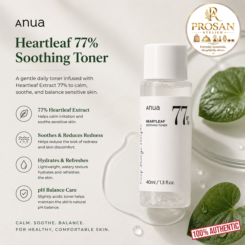 Anua Heartleaf 77% Soothing Toner - 40ml