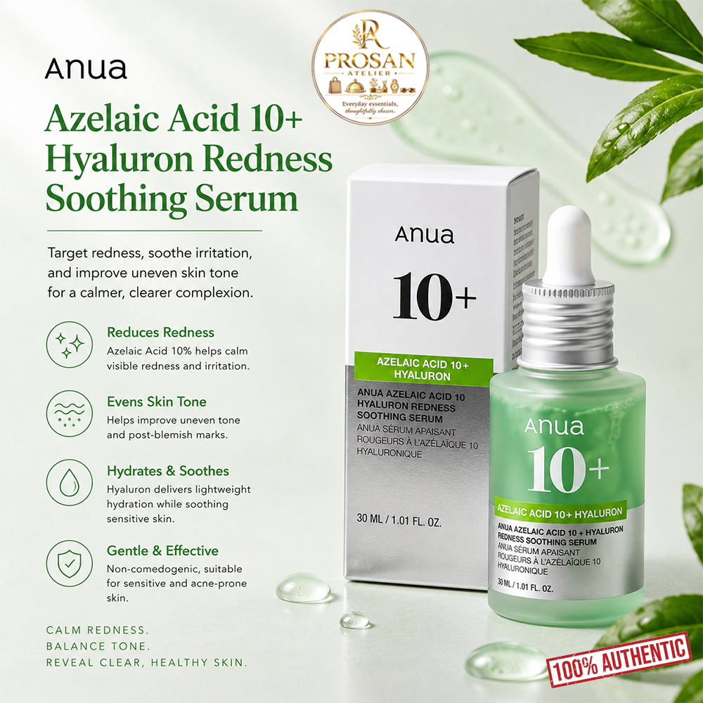 Anua Azelaic Acid 10+ Hyaluron Redness Soothing Serum - 30ml
