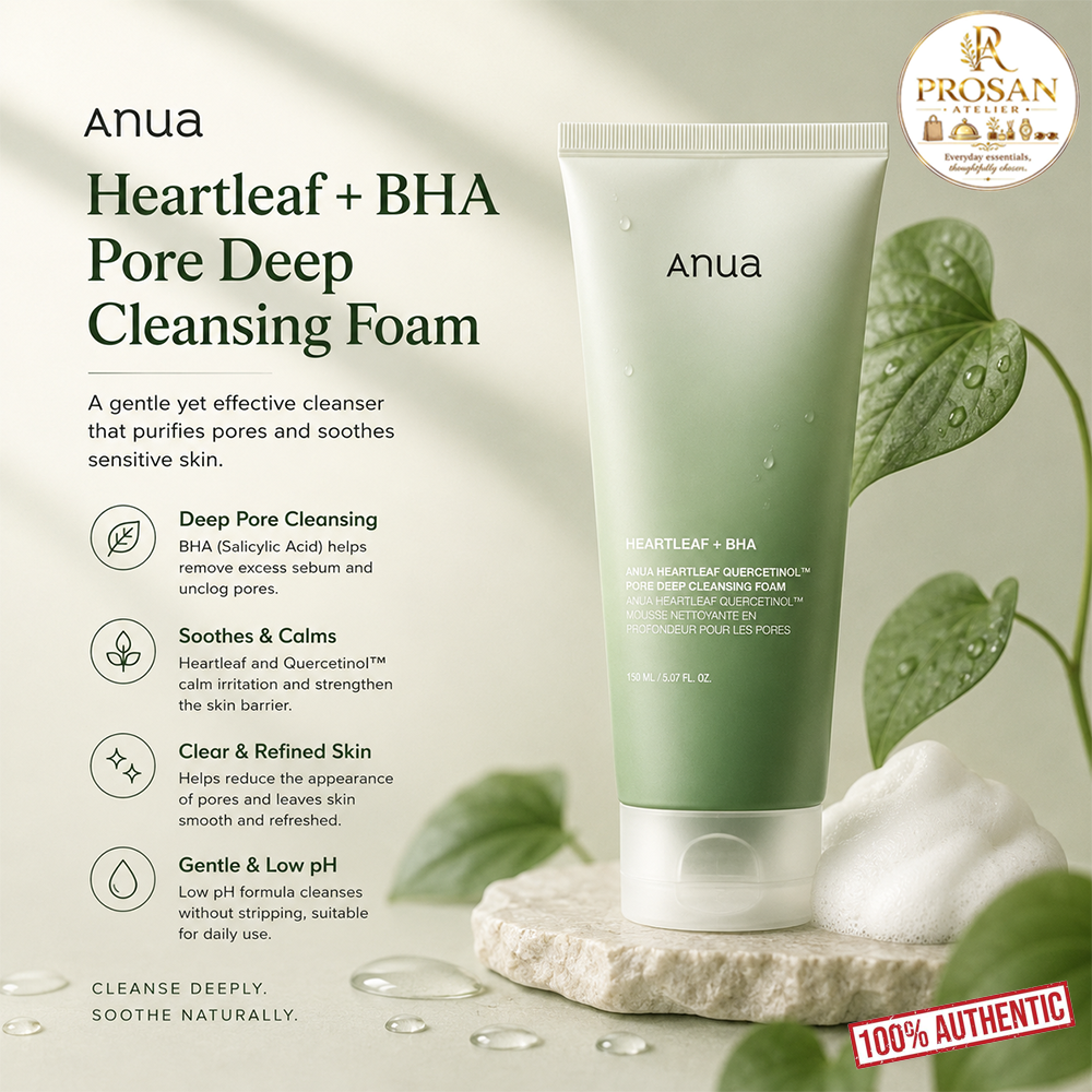 Anua Heartleaf Quercetinol Pore Deep Cleansing Foam - 150ml