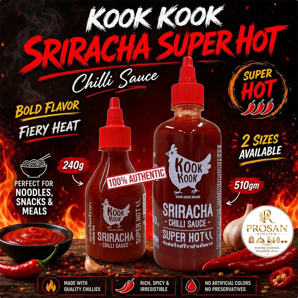 Kook Kook Sriracha Sauce