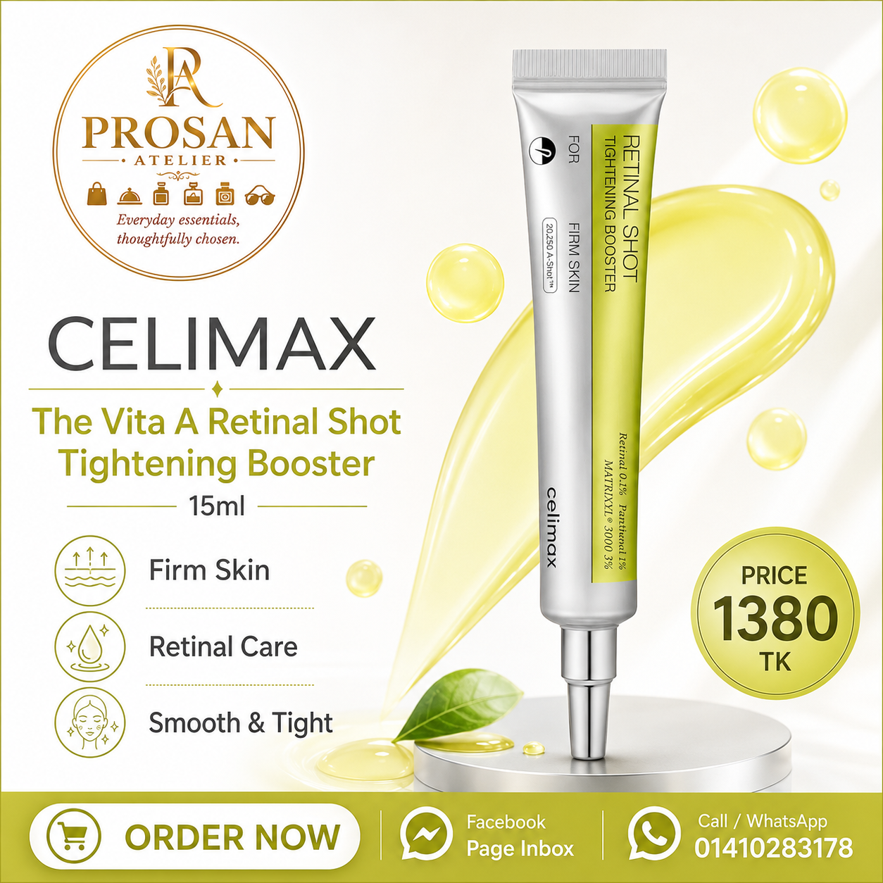 Celimax The Vita A Retinal Shot Tightening Booster 15ml