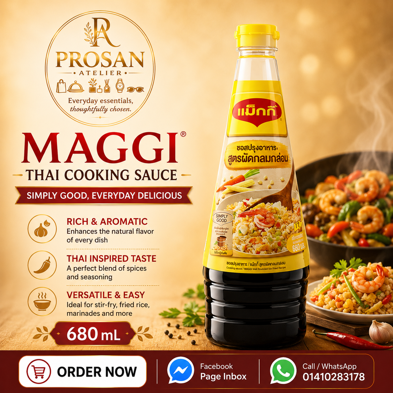 Maggi Thai Cooking Sauce — 680ml