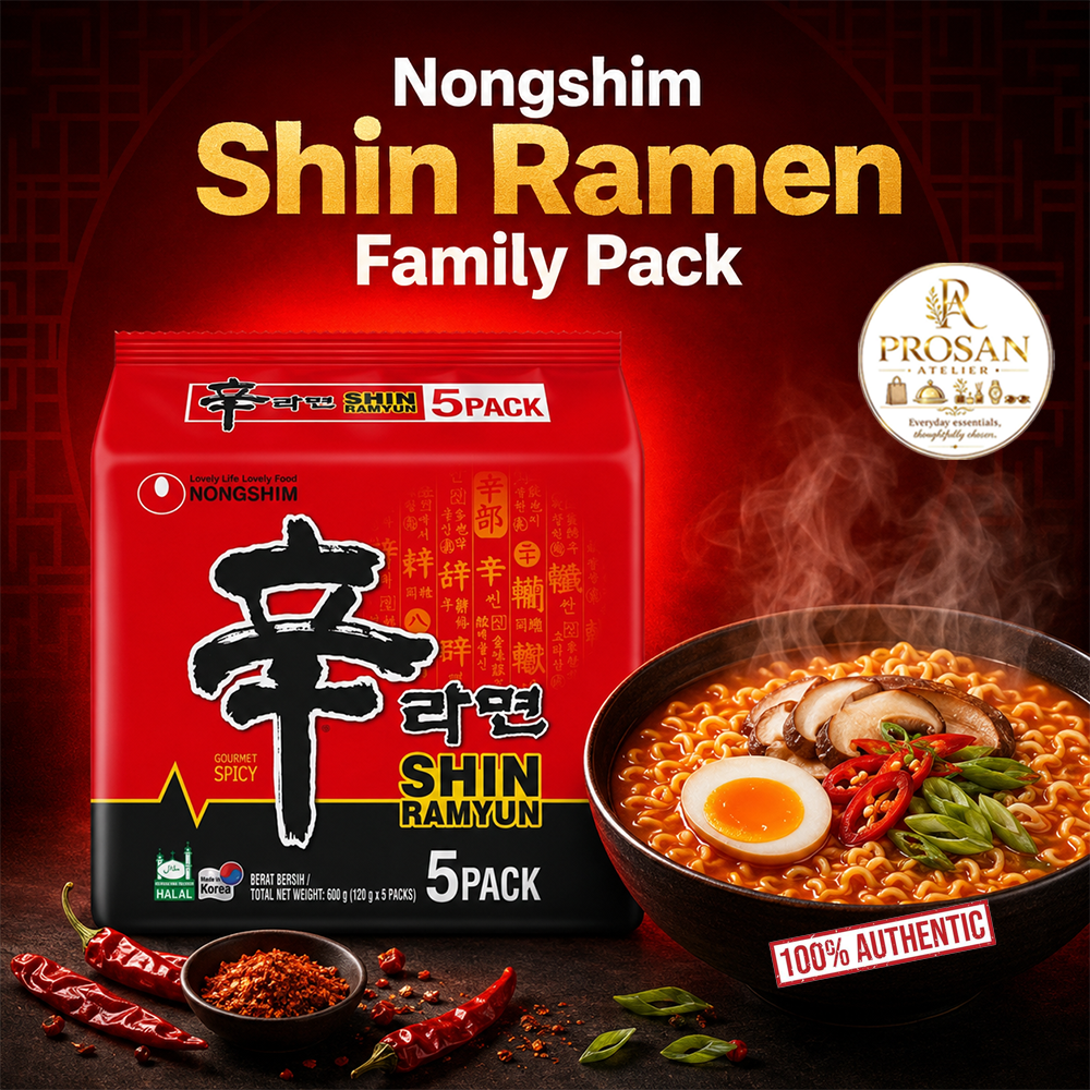 NONGSHIM Shin Ramen 120G (HALAL) Family Pack