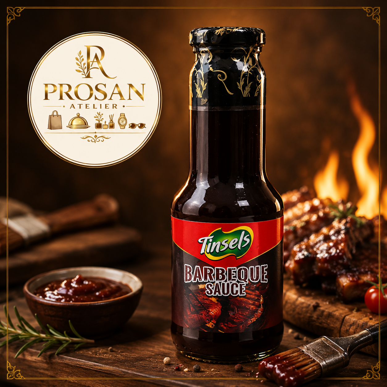 Tinsels BBQ Sauce 300ml