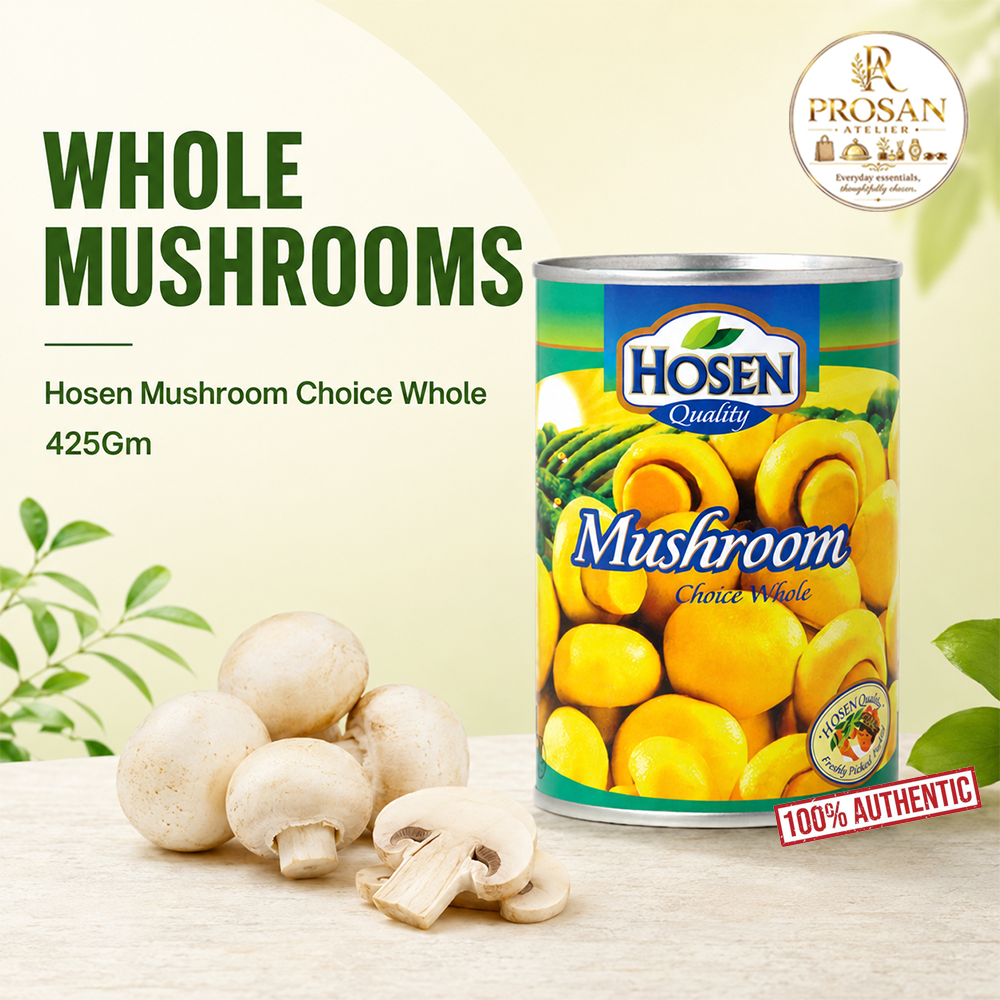 Hosen Mushroom Choice Whole– 425Gm