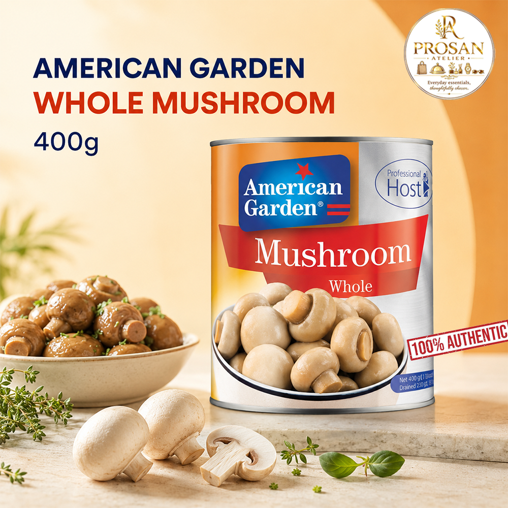 American Garden Whole Mushroom 400g