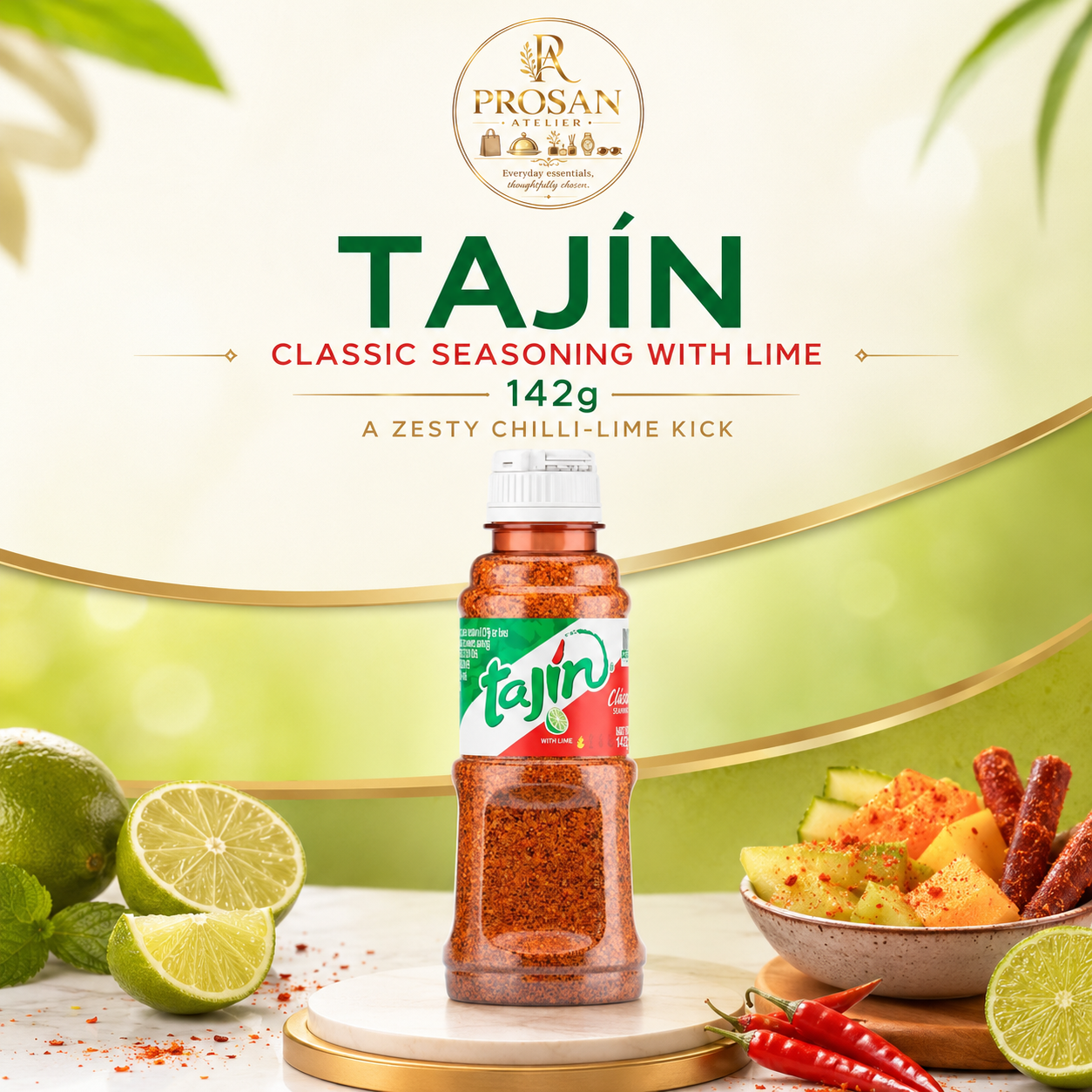 Tajin Classic Seasoning With Lime- 142g
