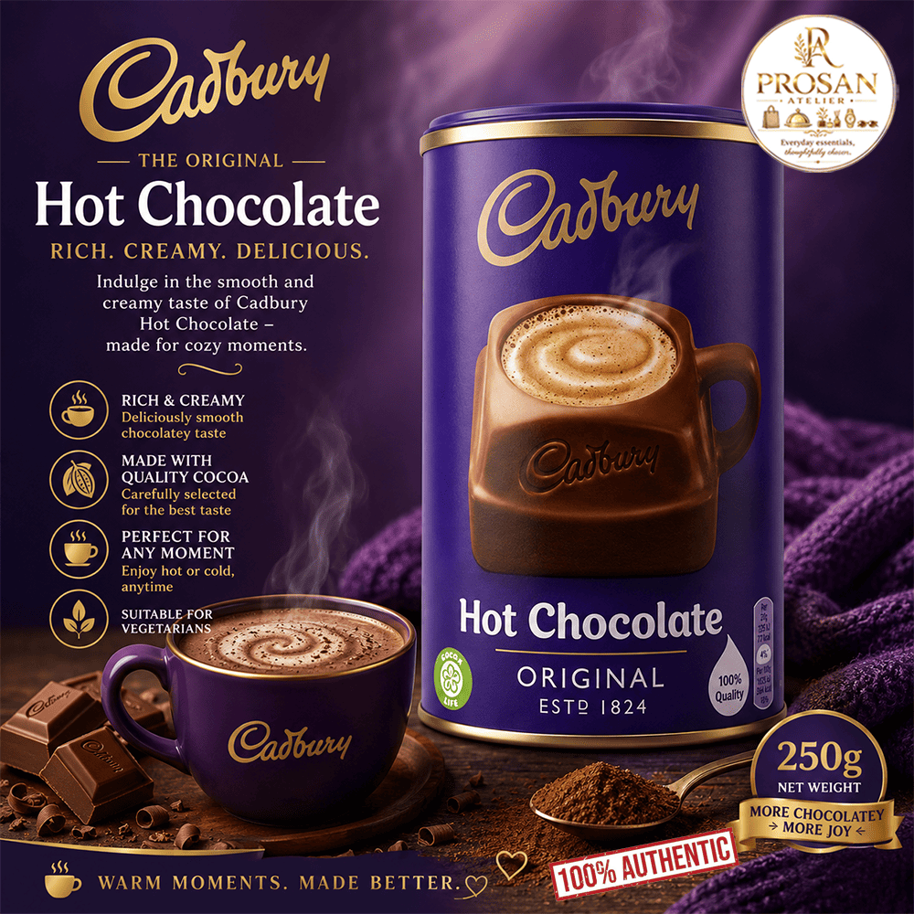 Cadbury The Original Hot Chocolate 250g | Hot Chocolate Powder