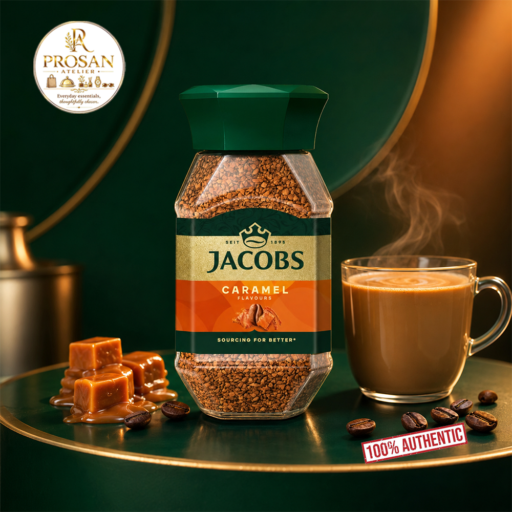 Jacobs Flavoured Instant Coffee Caramel 100g