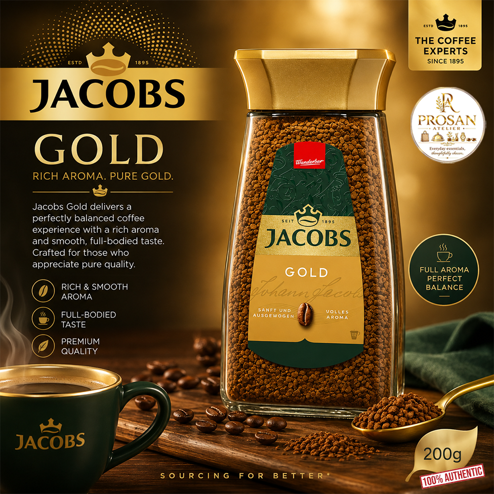 Jacobs Gold Instant Coffee 200g