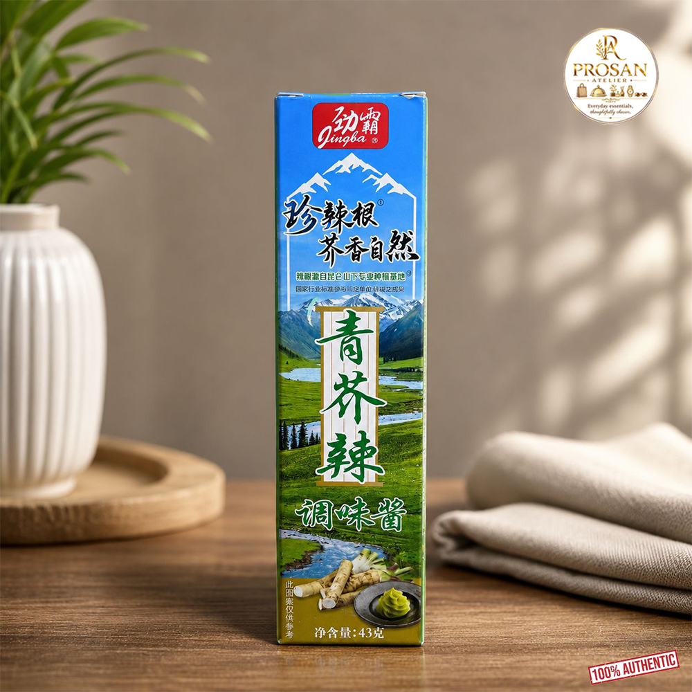 Jingba Wasabi Paste 43g (Horseradish Paste)