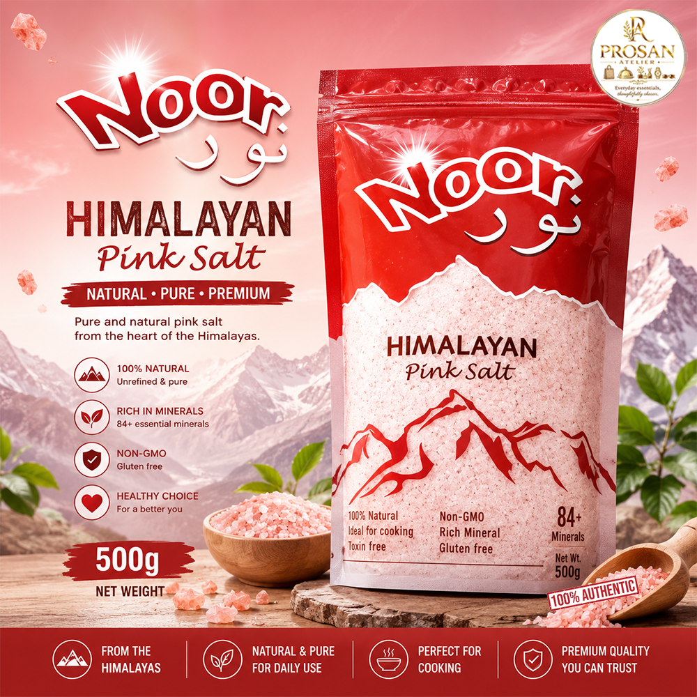 Noor Himalayan Pink Salt 500g