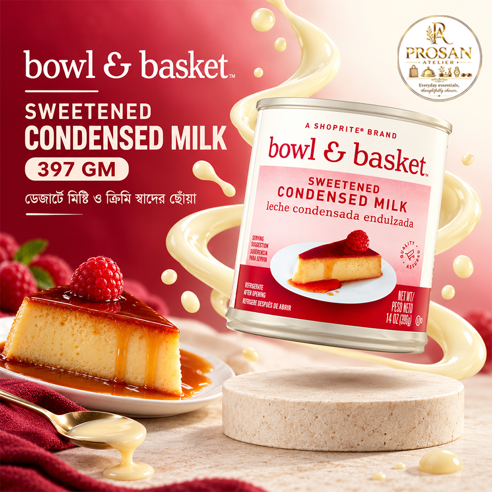 BOWL & BASKET SWEETENED CONDENSED MILK 397 GM