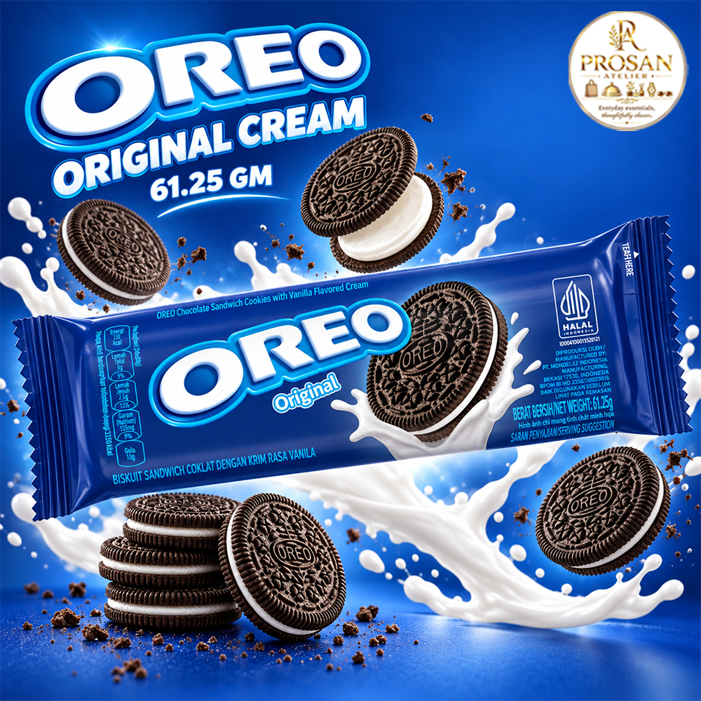 Oreo Original Cream Sandwich Biscuits 61.25g