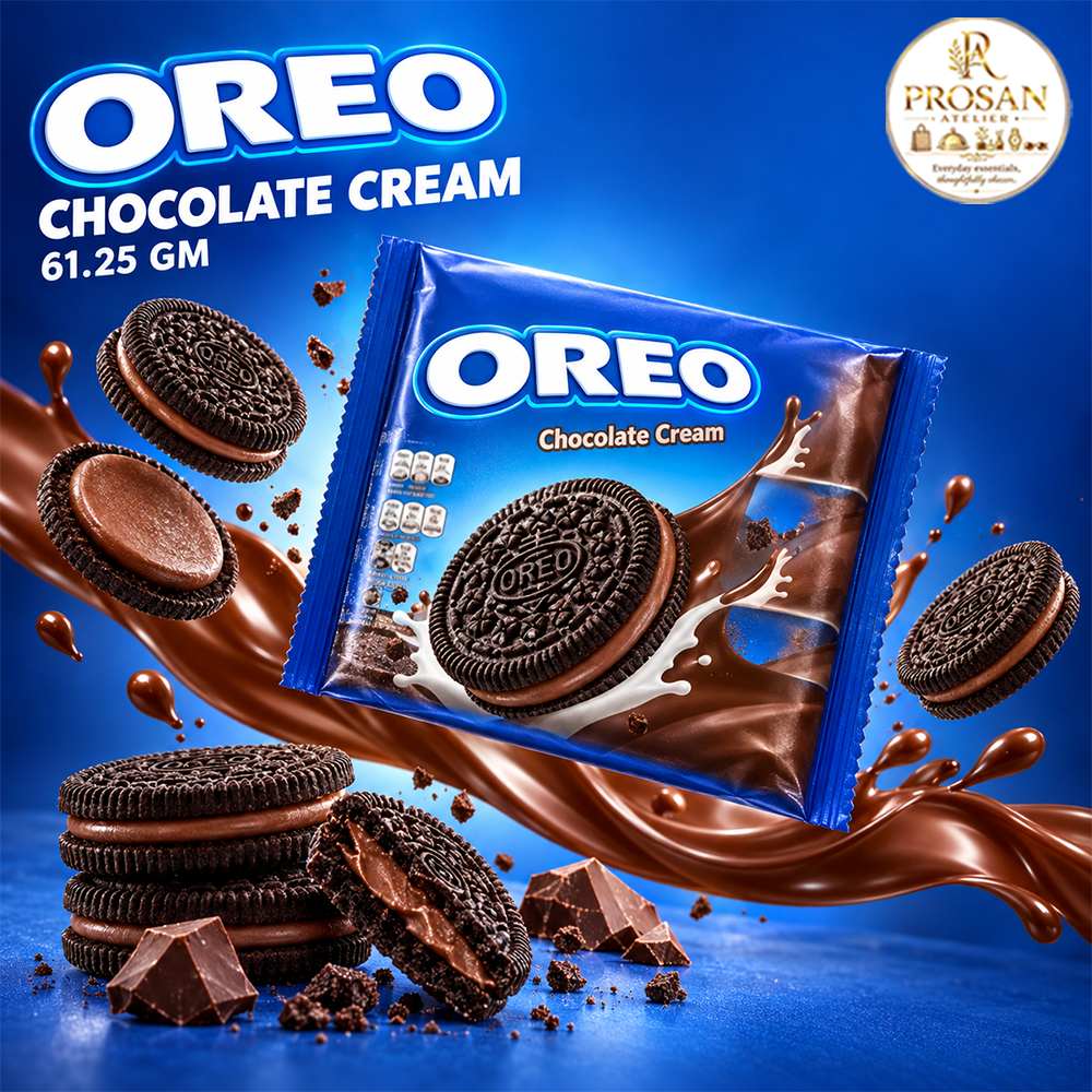 Oreo Chocolate Cream Sandwich Biscuits 61.25g