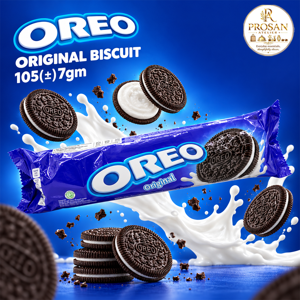 Oreo Original Cream Sandwich Biscuits 105g