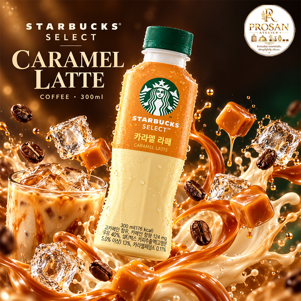 STARBUCKS SELECT CARAMEL LATTE COFFEE 300 ML