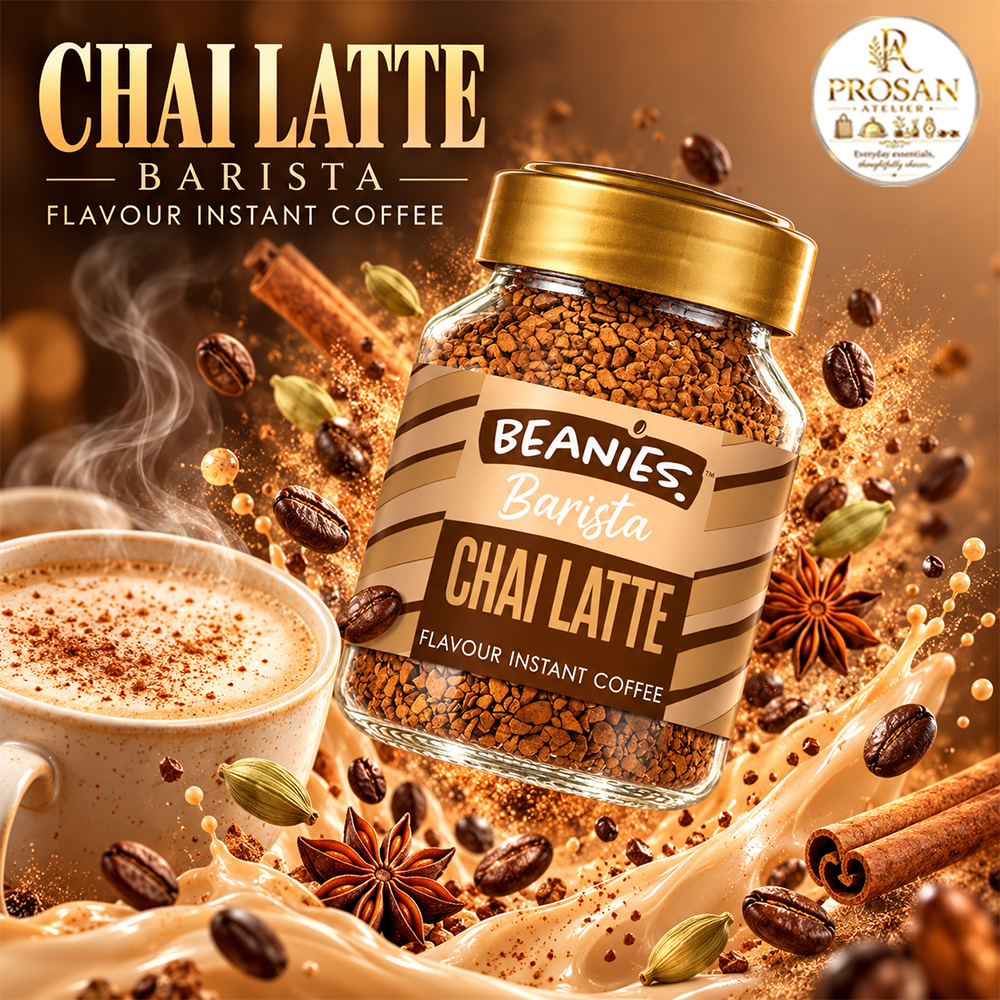 Beanies Barista Chai Latte Flavour Instant Coffee