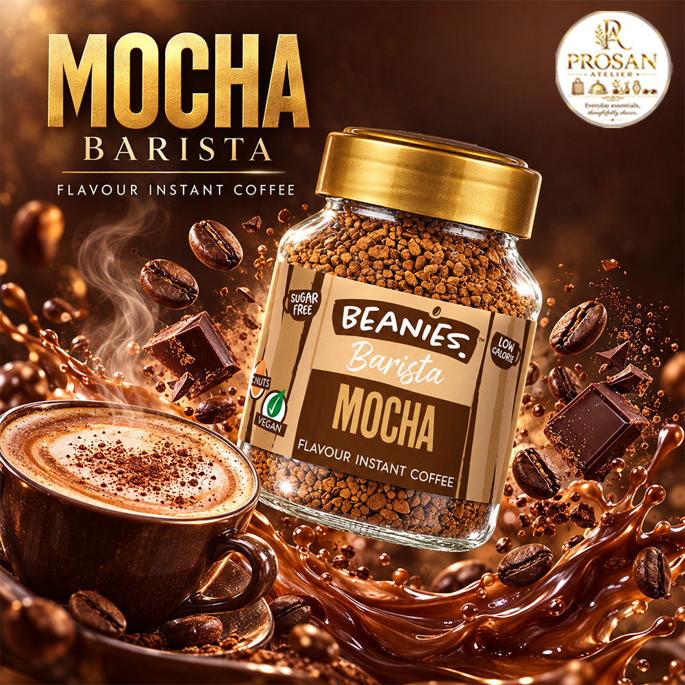 Beanies Barista Mocha Flavour Instant Coffee