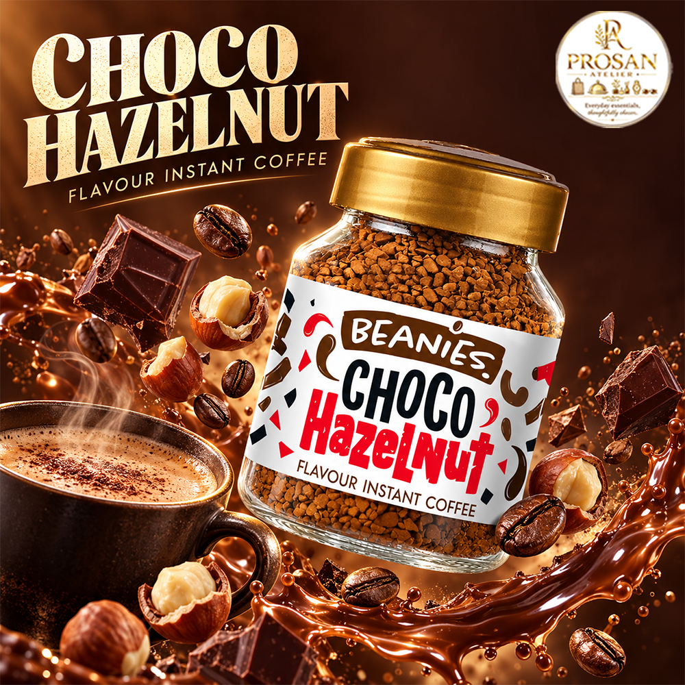 Beanies Choco Hazelnut Flavor Instant Coffee