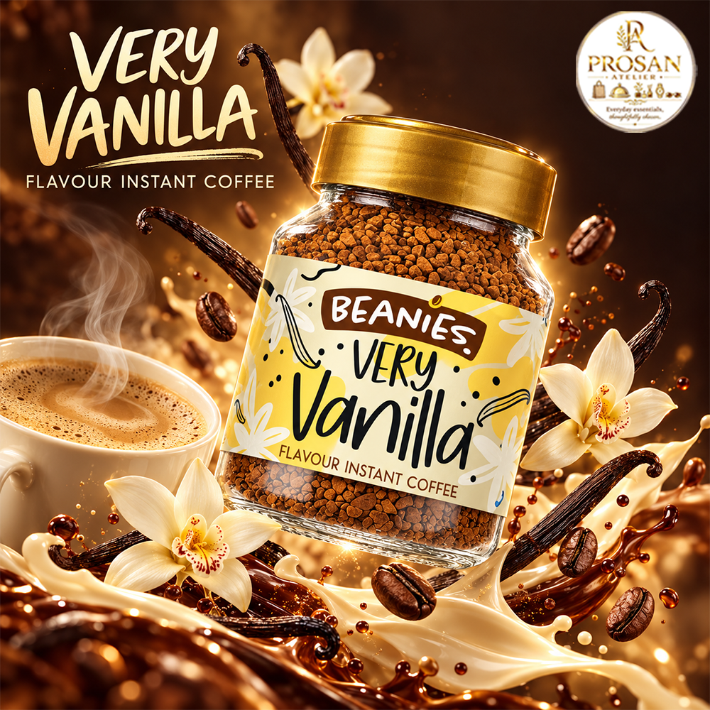 Beanies Very Vanilla Flavour Instant Coffee